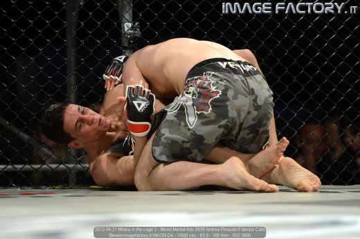 2012-04-21 Milano in the cage 2 - Mixed Martial Arts 0036 Andrea Rinaudo-Fabrizio Calio